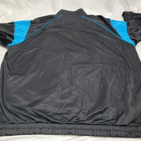 Sold! NFL Official Carolina Panther Track Jacket Full Zip Mens 5XL Big and Tall - Picture 7 of 11